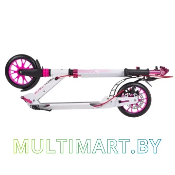 Самокат Tech Team City Scooter Disk Brake 2022 (белый/розовый) картинка 3